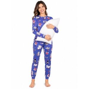Munki Munki Womens XXL 3 Piece Pajama Set Sleepwear Lounge Set New